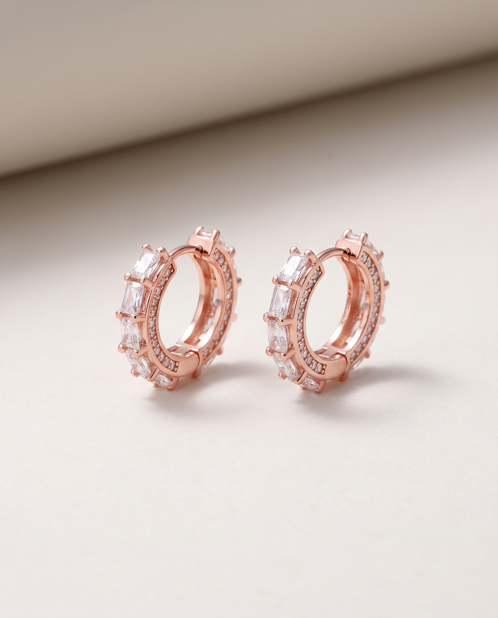 Kaia Huggie Earrings — minimal studio