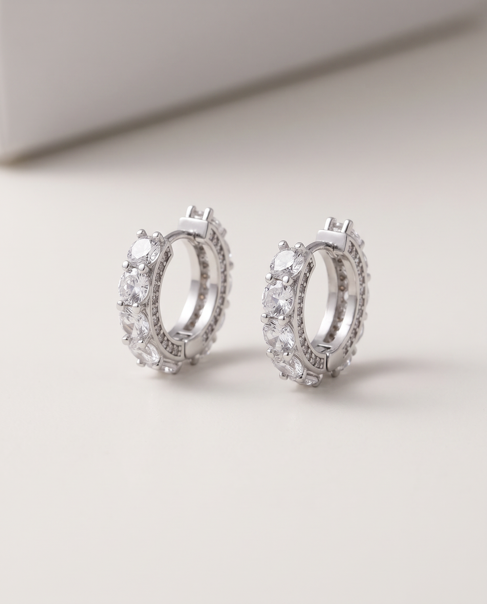 Kaia Huggie Earrings — minimal studio