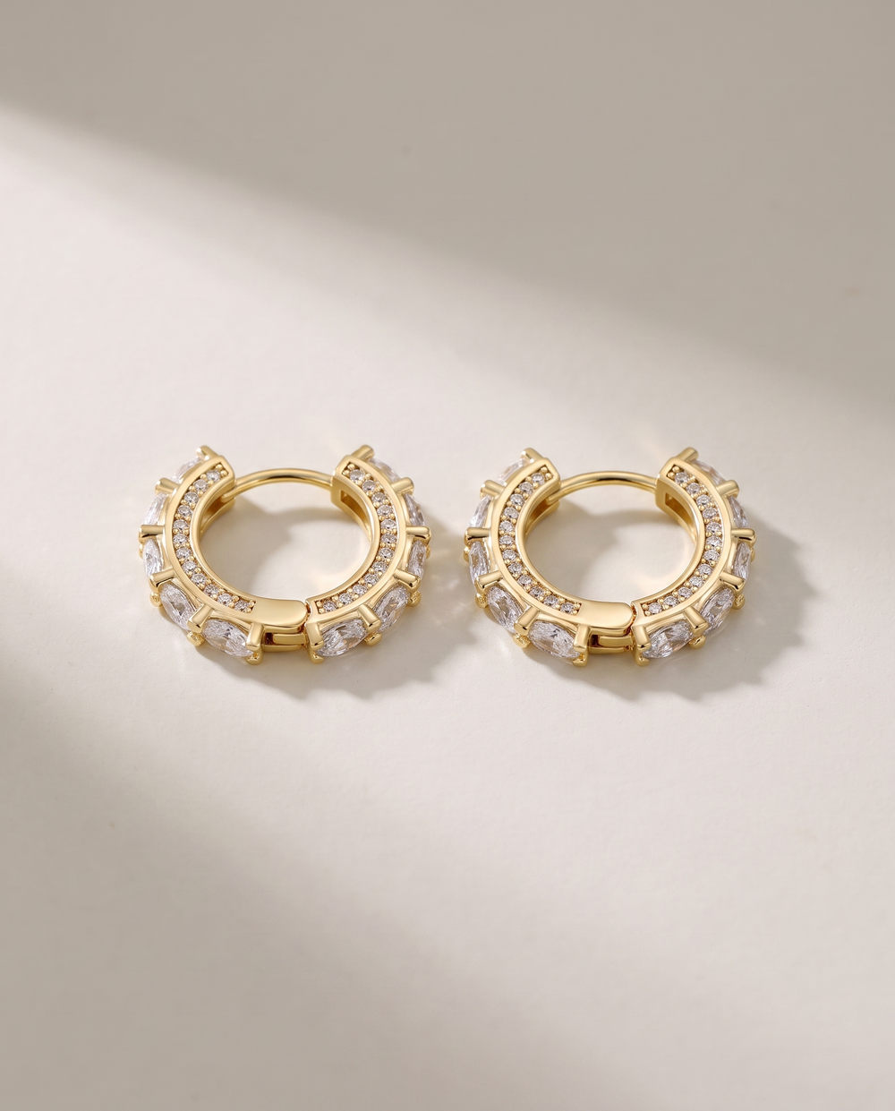 Kaia Huggie Earrings — minimal studio